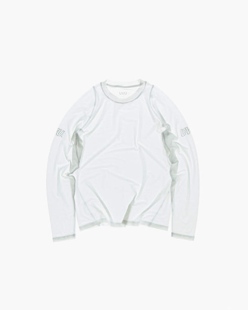 UVU | L/S RUNNING TOP WHITE