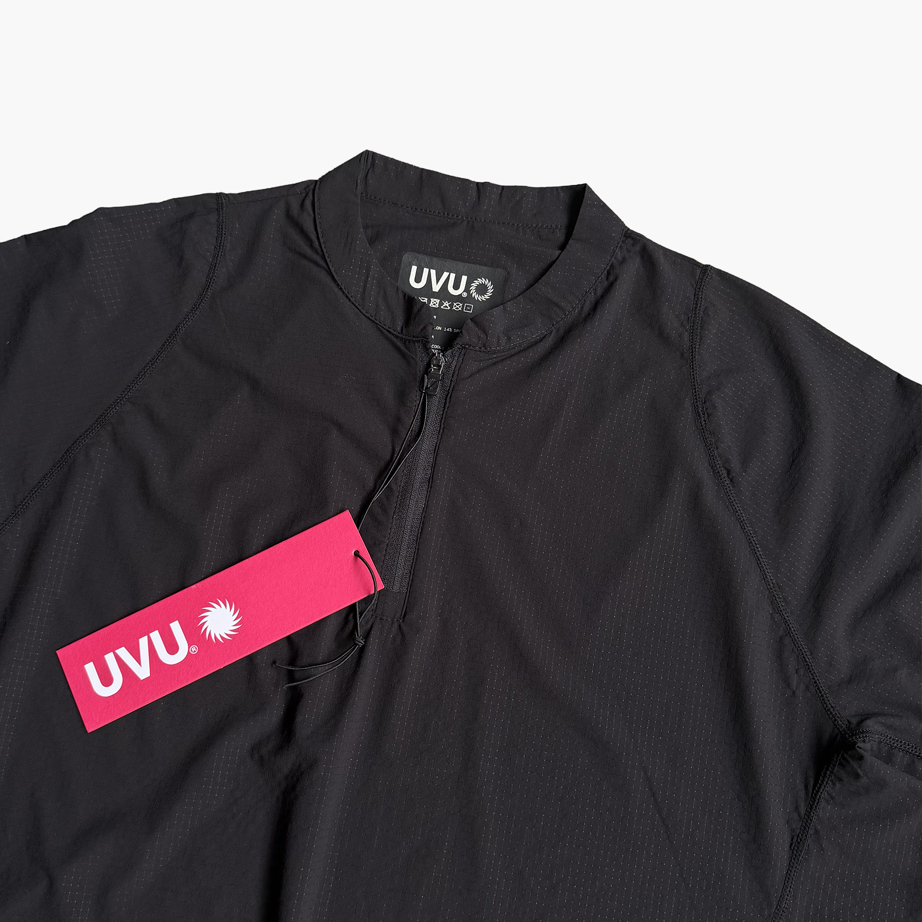 Лонгслив UVU Zip 1/4 Black 3