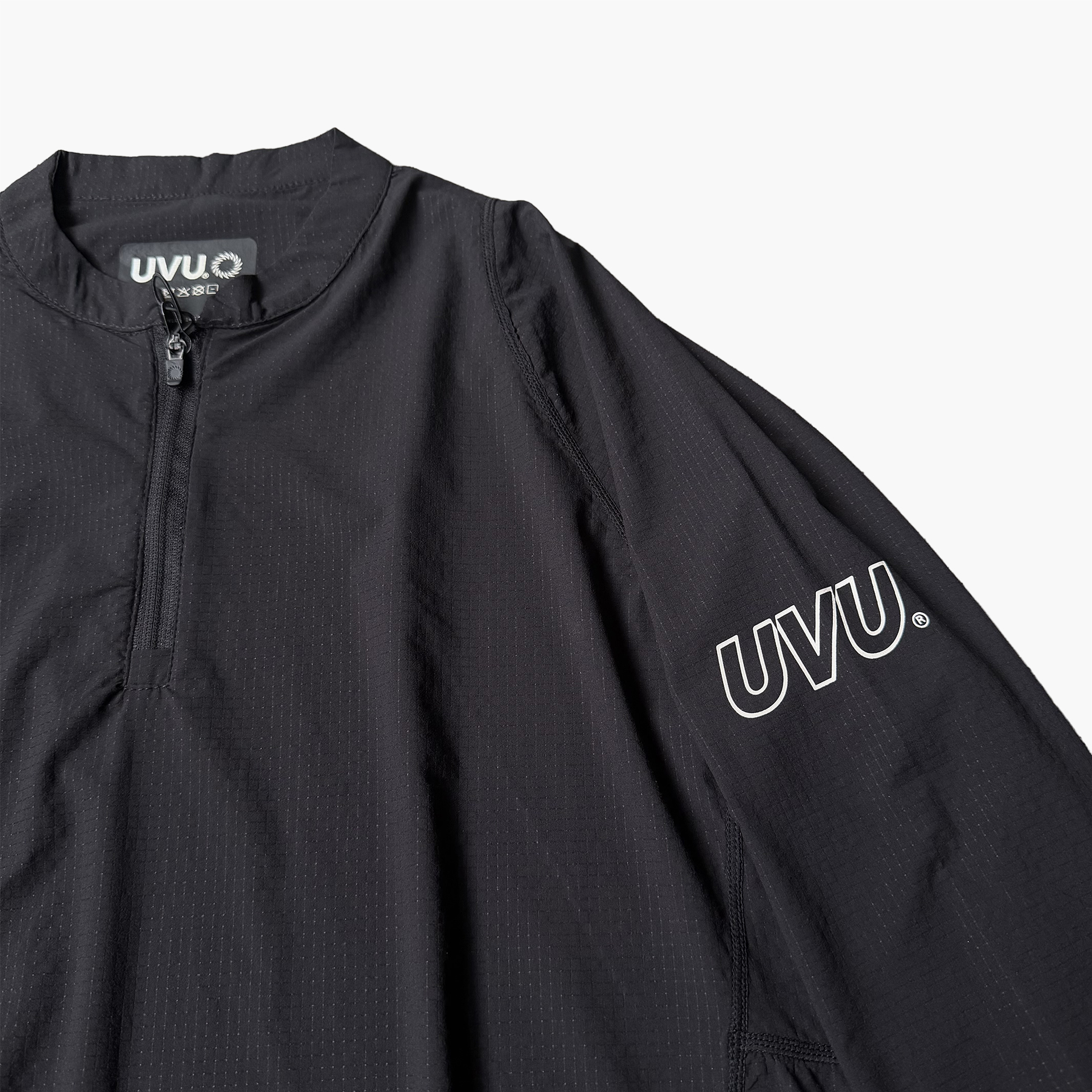 Лонгслив UVU Zip 1/4 Black 4