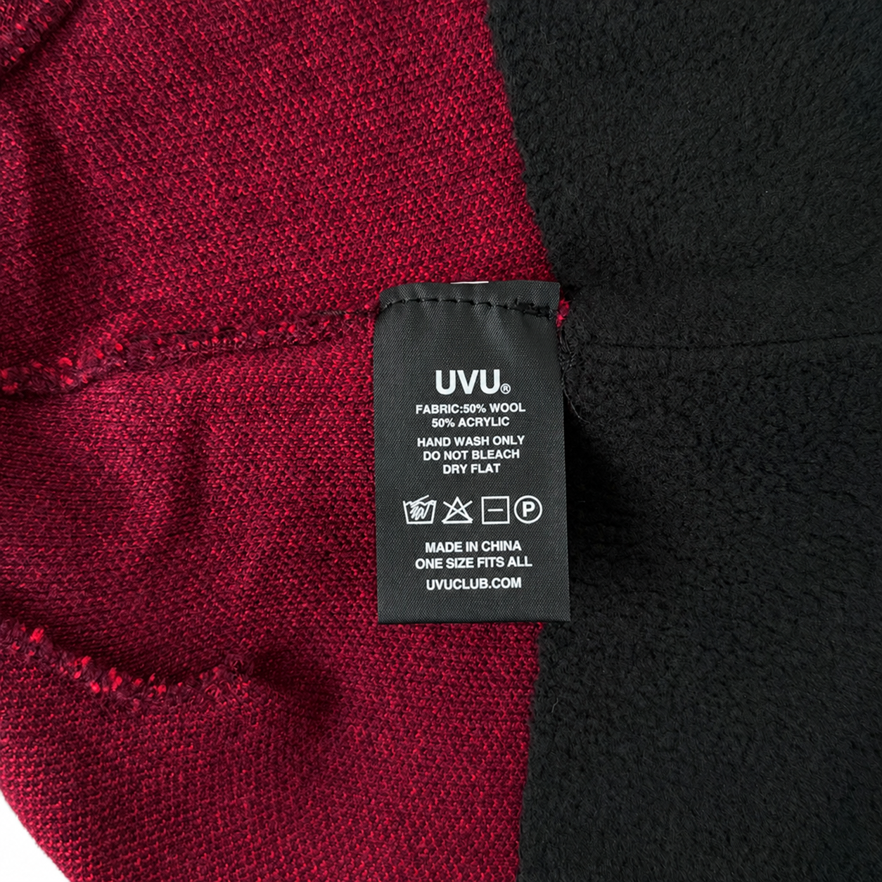 Шапка UVU Burgundy 5
