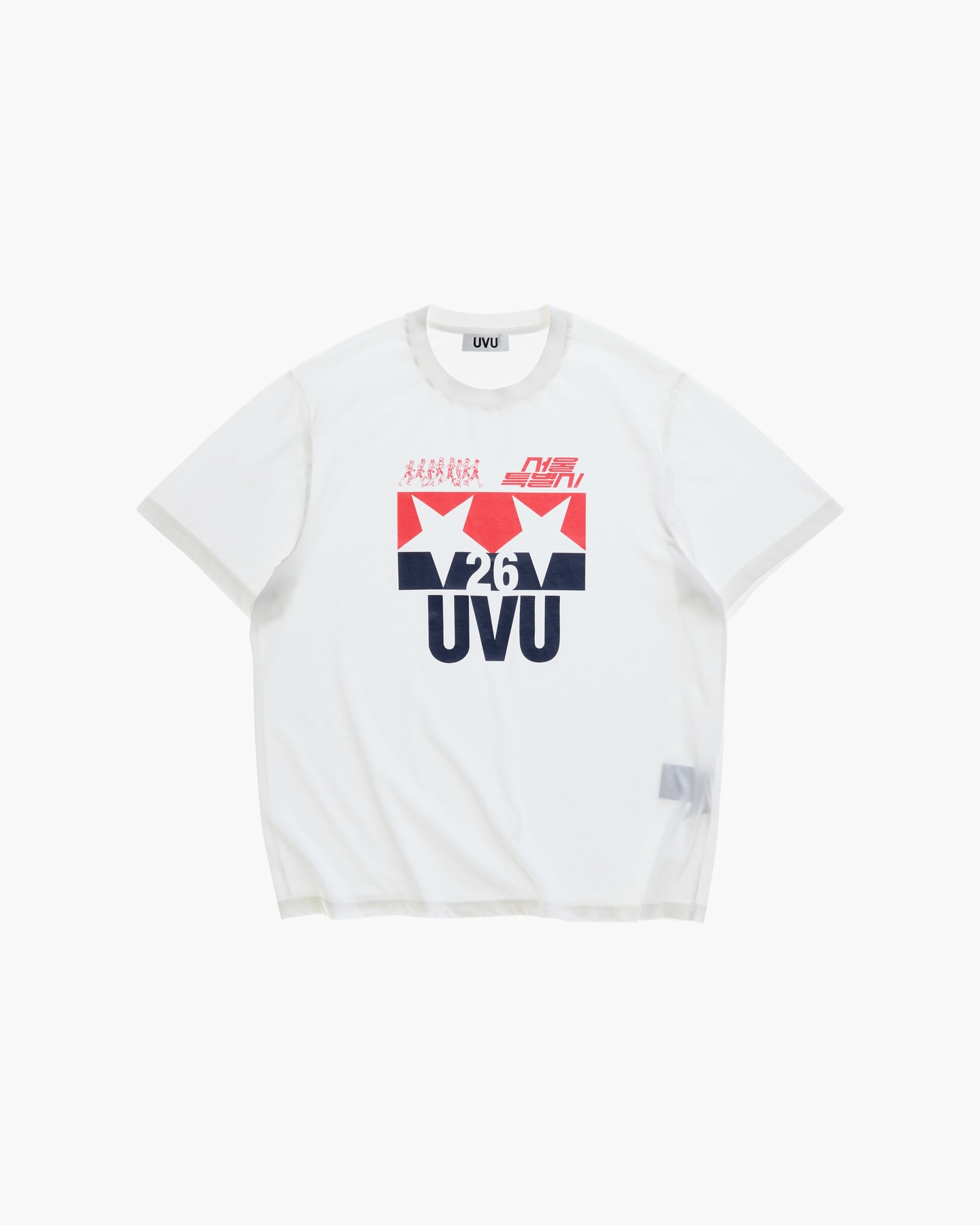 Футболка UVU SEOUL 26 White 1