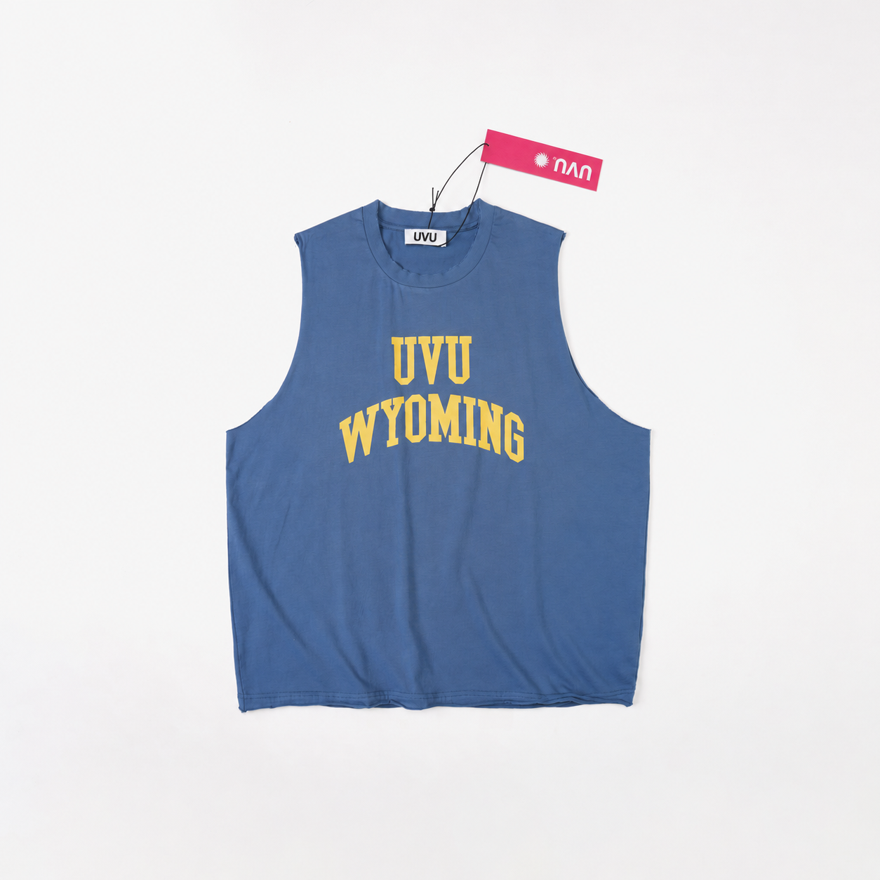 Майка UVU Wyoming Cut-Off Blue 2