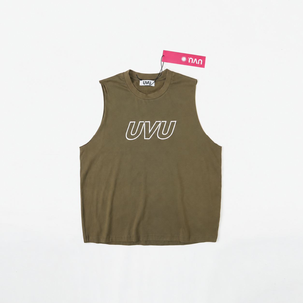 Майка UVU Cut-Off Olive 2