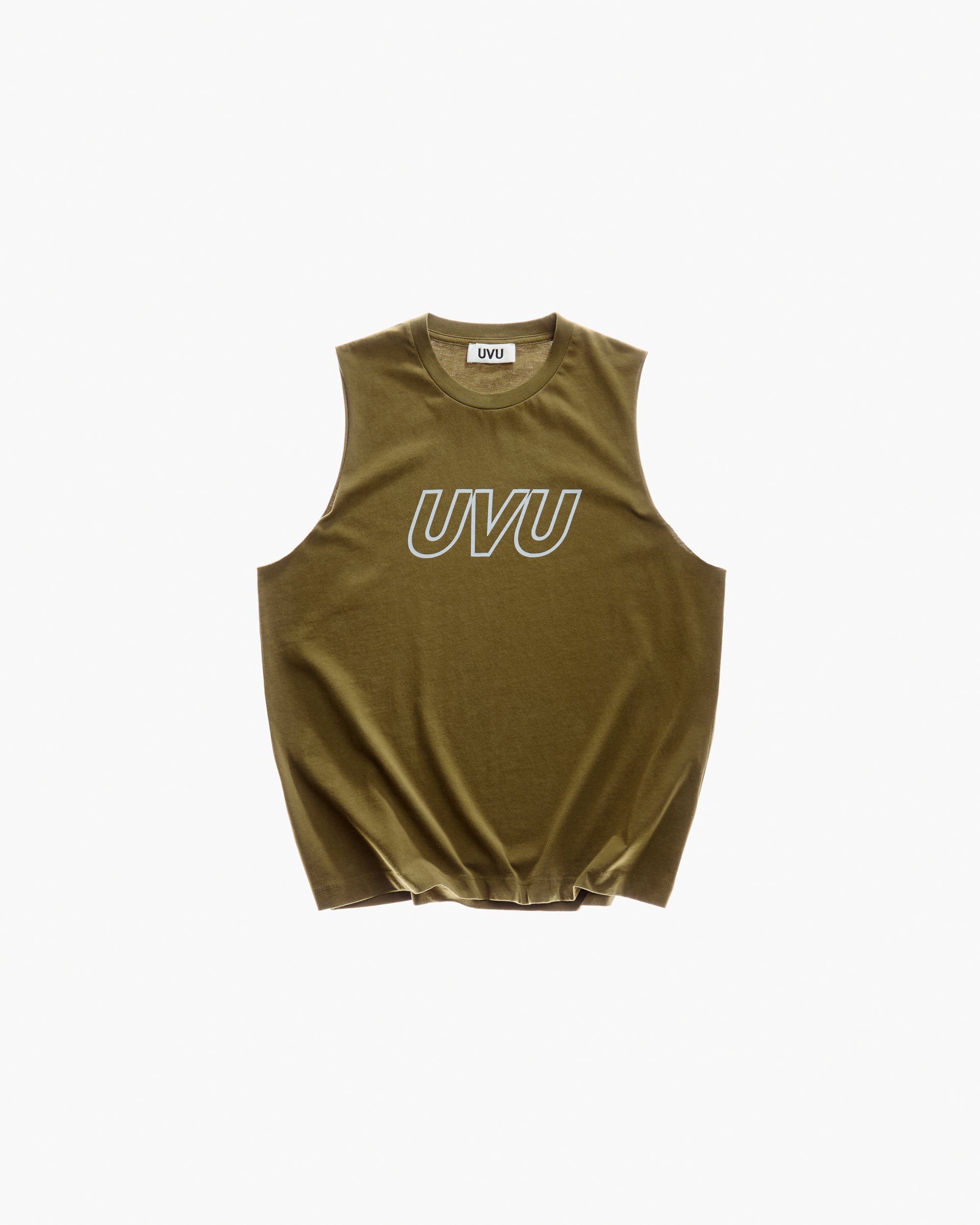 Майка UVU Cut-Off Olive 1