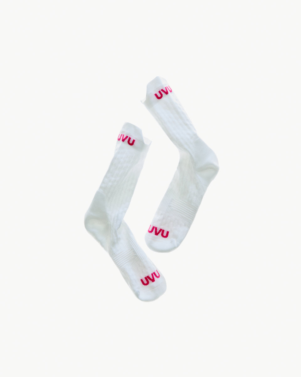Носки UVU Elite White Red 1