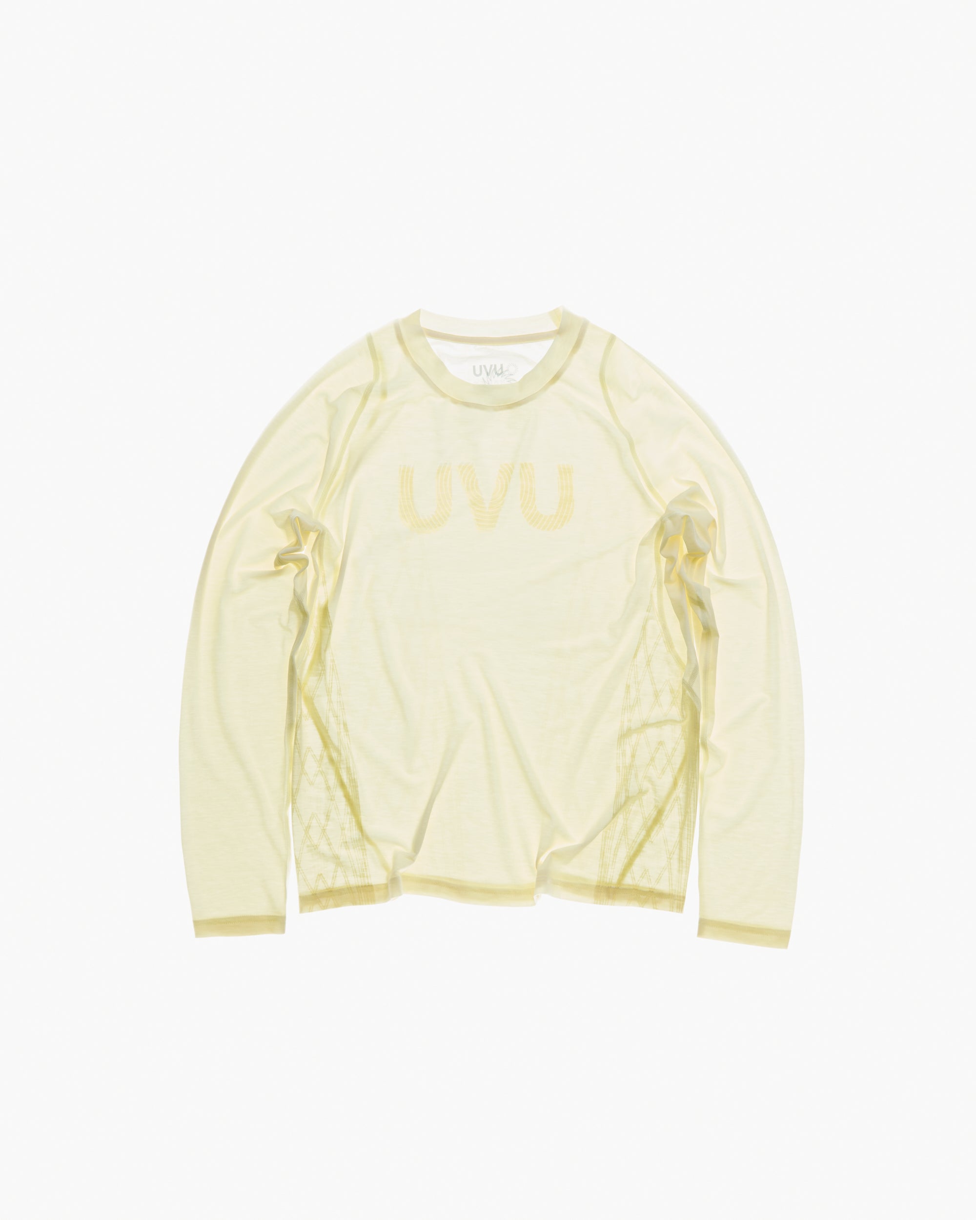 Лонгслив UVU Light Yellow 1