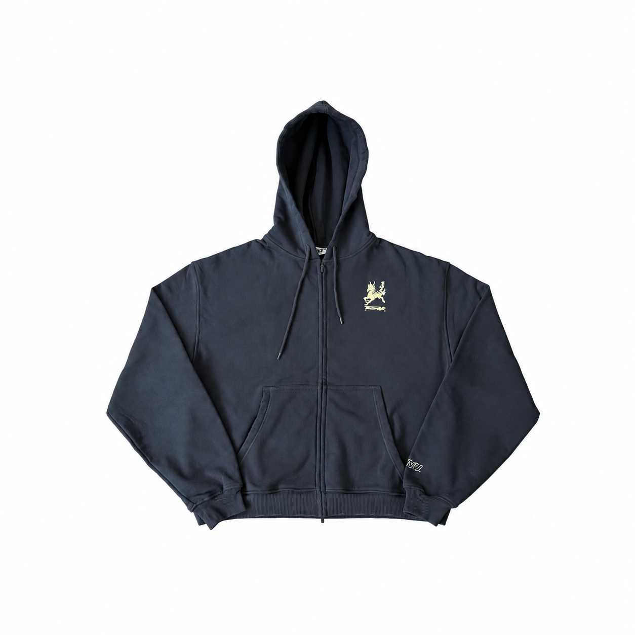 Худи UVU Tokyo Zip Navy 1