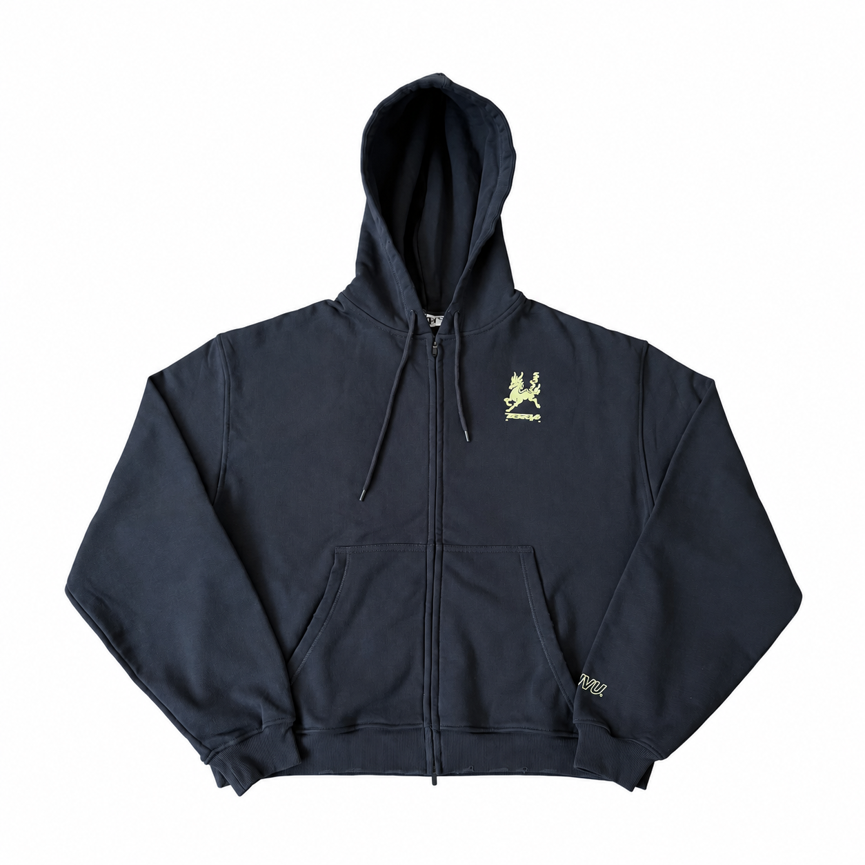 Худи UVU Tokyo Zip Navy 5