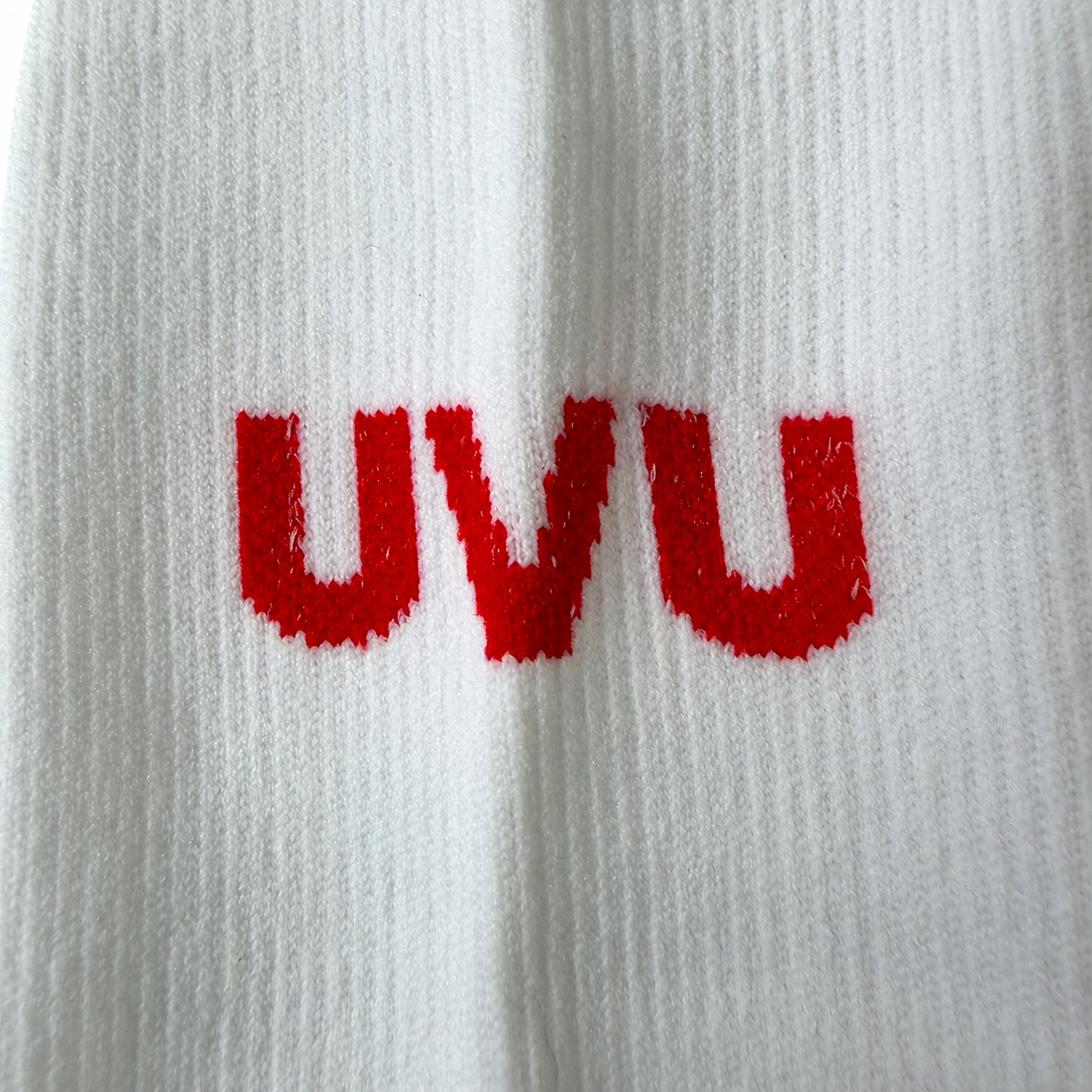 Носки UVU Jacquard White Red 4
