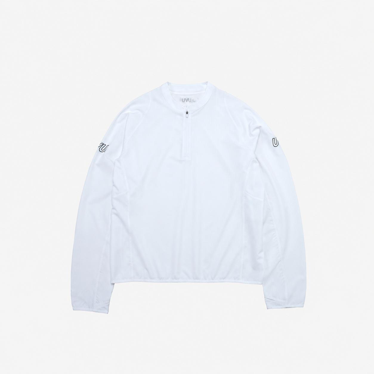 Лонгслив UVU Quarter Zip White 3