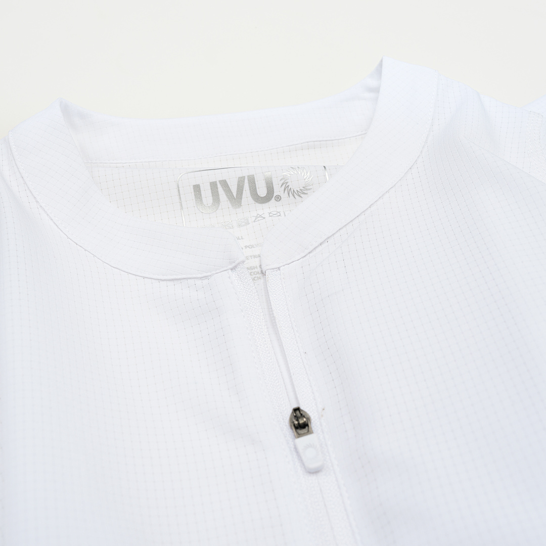 Лонгслив UVU Quarter Zip White 5