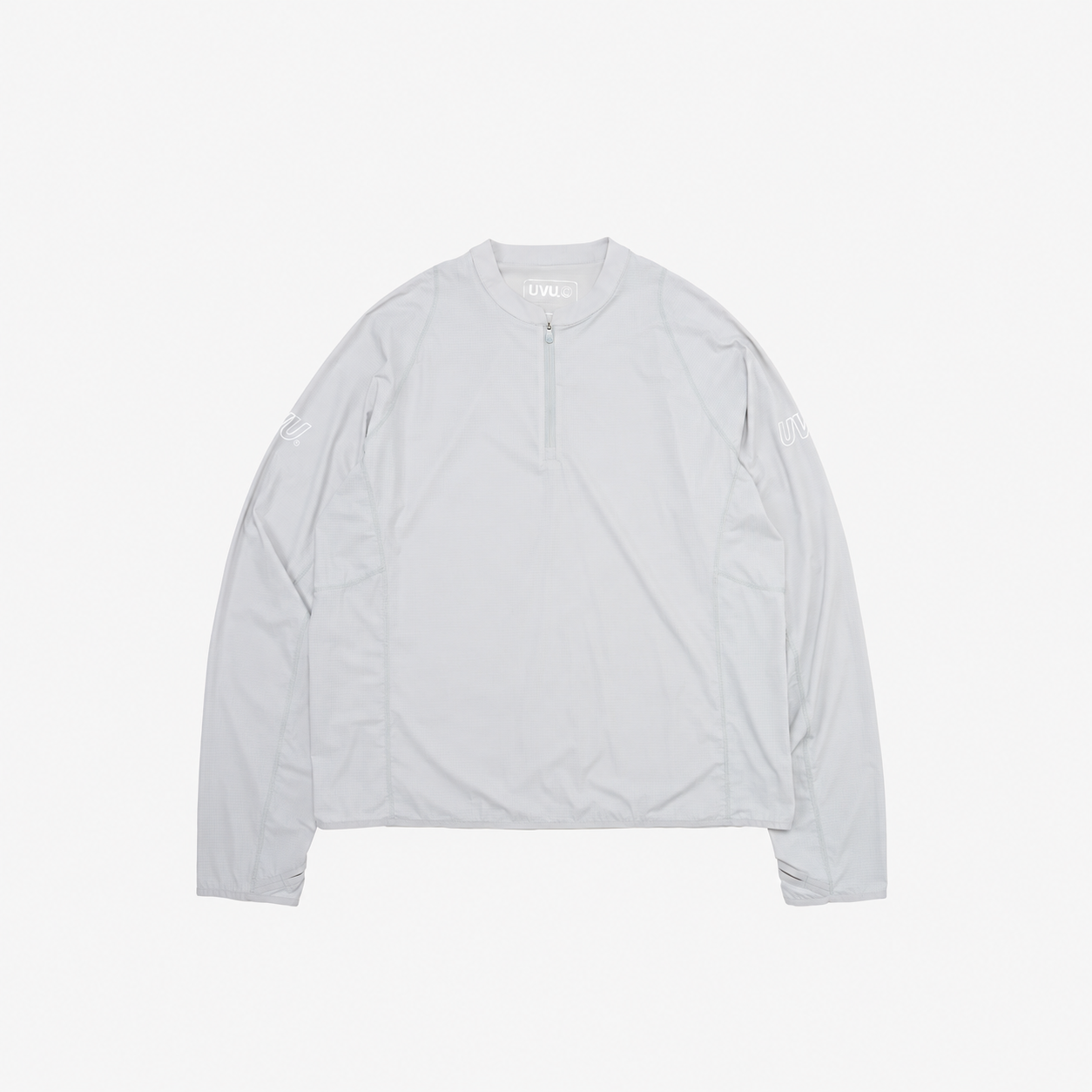 Лонгслив UVU Quarter Zip Grey 3